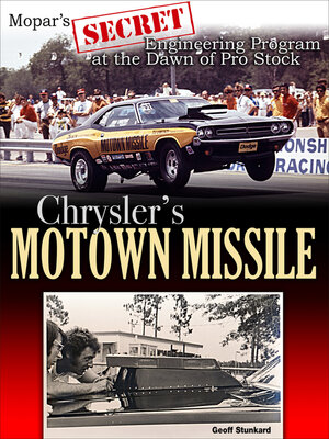cover image of Chrysler's Motown Missile